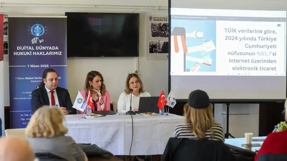 Bakırköy Belediyesi'nden 65 Yaş Üstüne KVKK ve Dijital Haklar Paneli