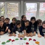 Yavuzselim’de Çocuklar Keçeden Renkli Anahtarlıklar Üretti