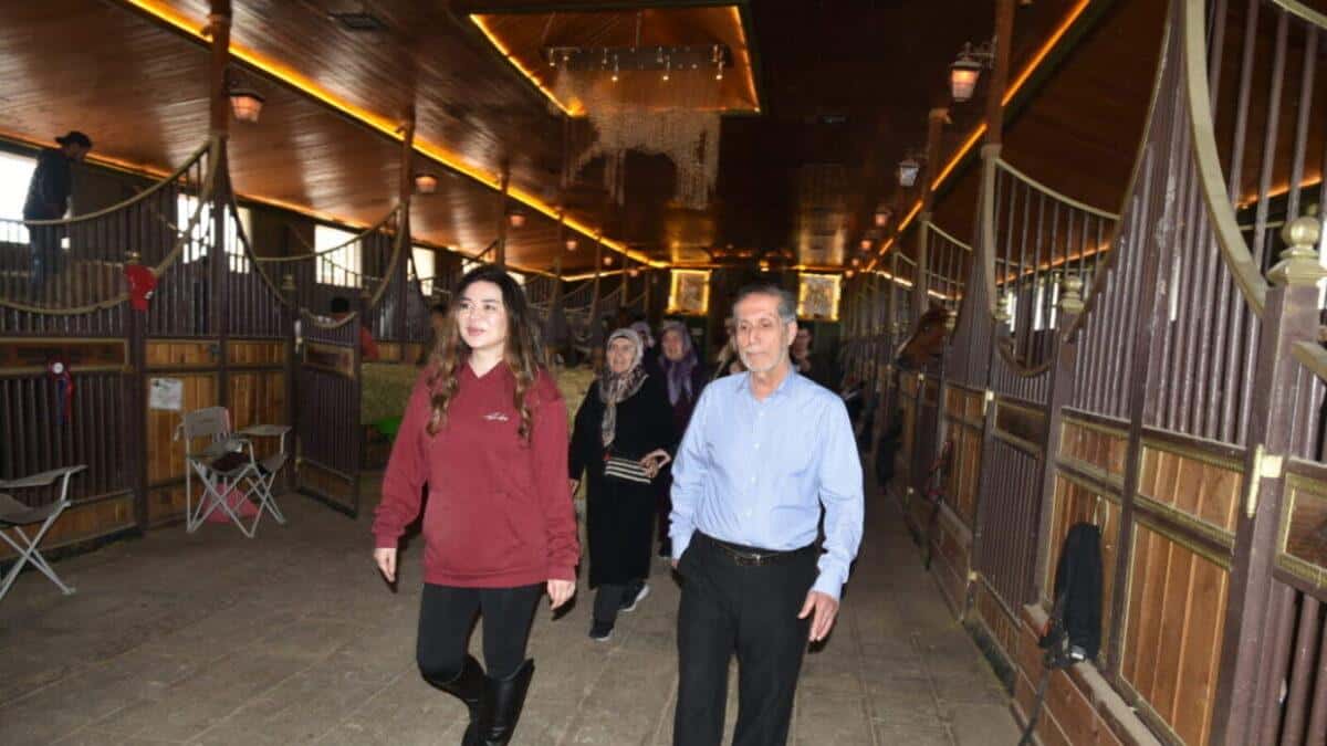 Pendik’te 65 Yaş Üstü Vatandaşlara Atlı Terapiyle Fiziksel ve Psikolojik Destek