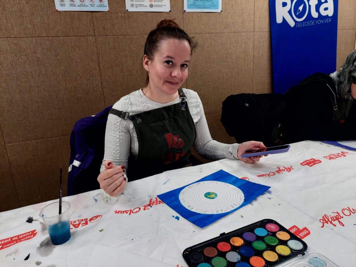 Gençler Vatan Kütüphanesi’nde Minyatürle Doğum Haritası Çizdi